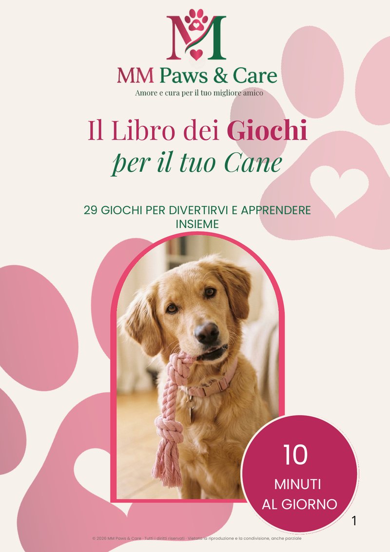 Il Libro dei Giochi per il tuo Cane